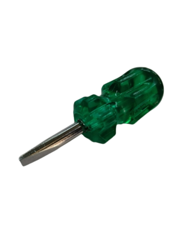 E-3033-Stubby-Reversible-With-Green-Handle-Screw-Drivers (1) (1)